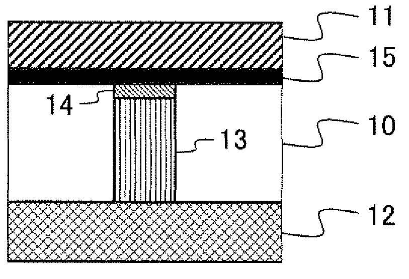 Variable resistive element, manufacturing method for same, and non-volatile semiconductor memory device
