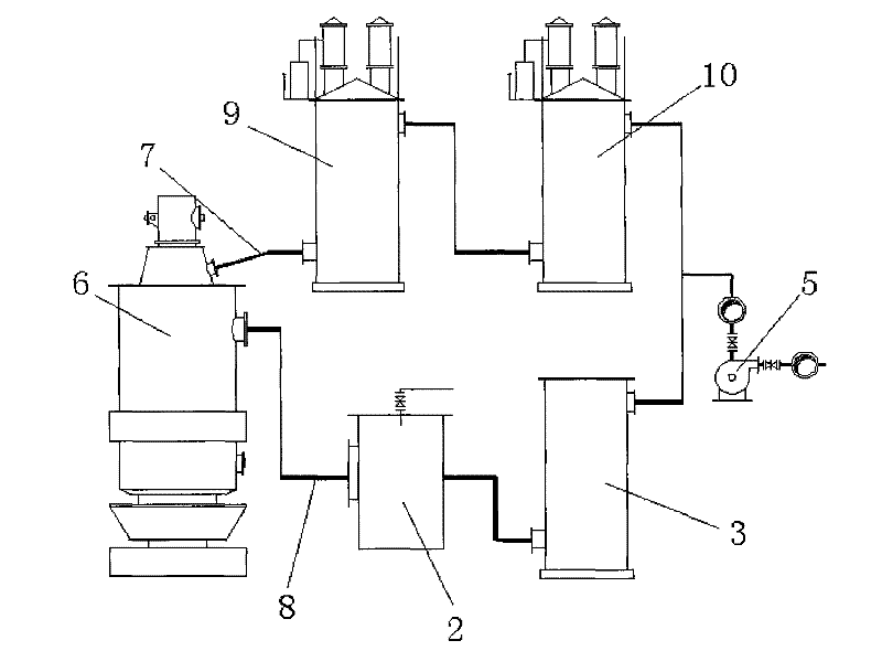 Technology for producing cooled coal gas with no discharge of phenolic water