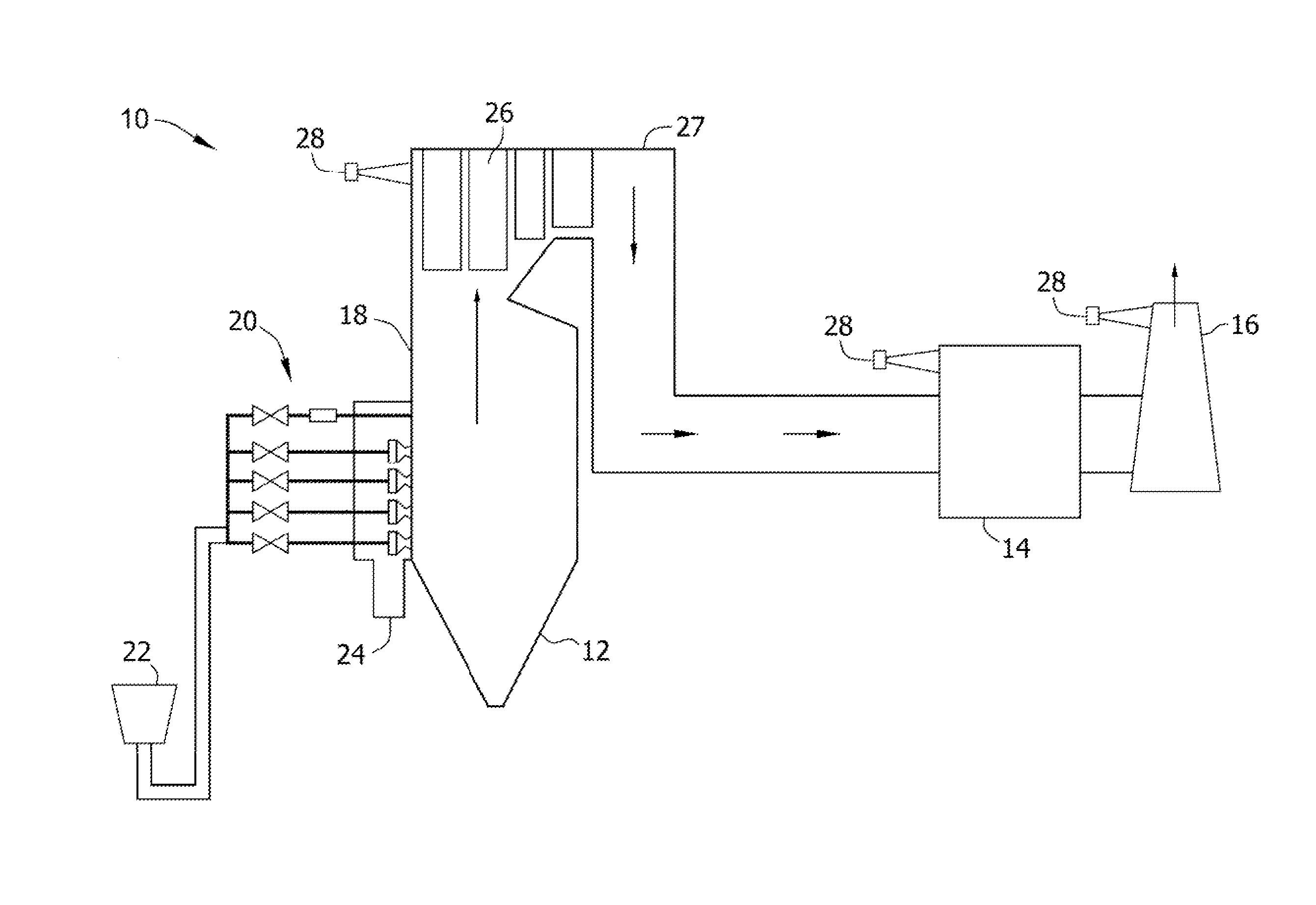 Acoustic cleaning assembly for use in power generation systems and method of assembling same