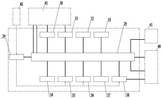 Automatic-controlled movable LNG fuel tank gas supply system for vessel