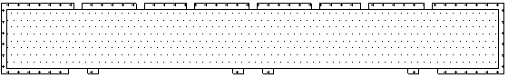 One-time etched-before-plated metal frame subtraction embedded chip inverted flat pin structure and technological method thereof