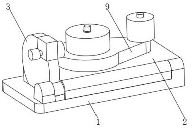 A steel bending device