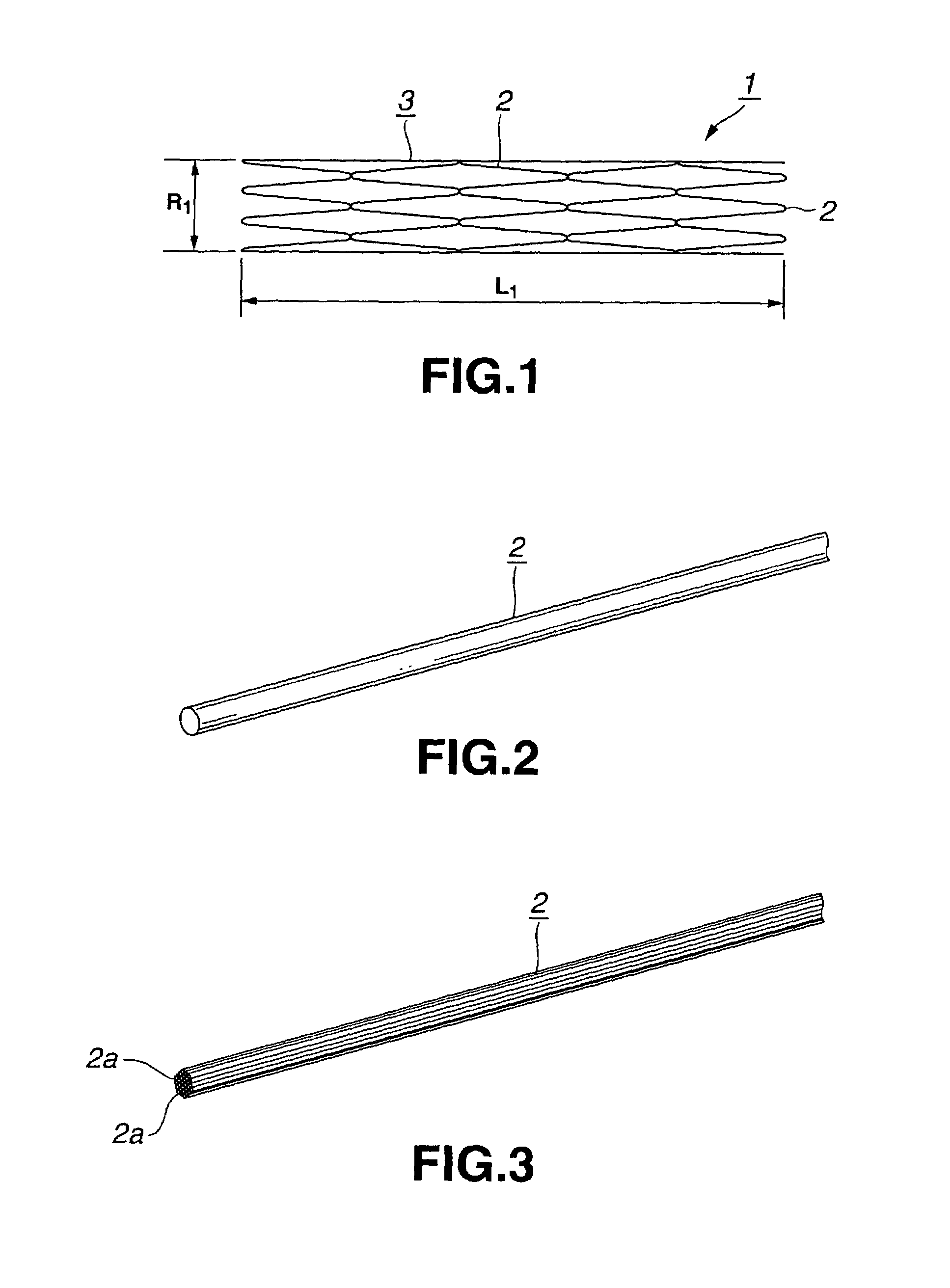 Method for manufacturing yarn for vessel stent