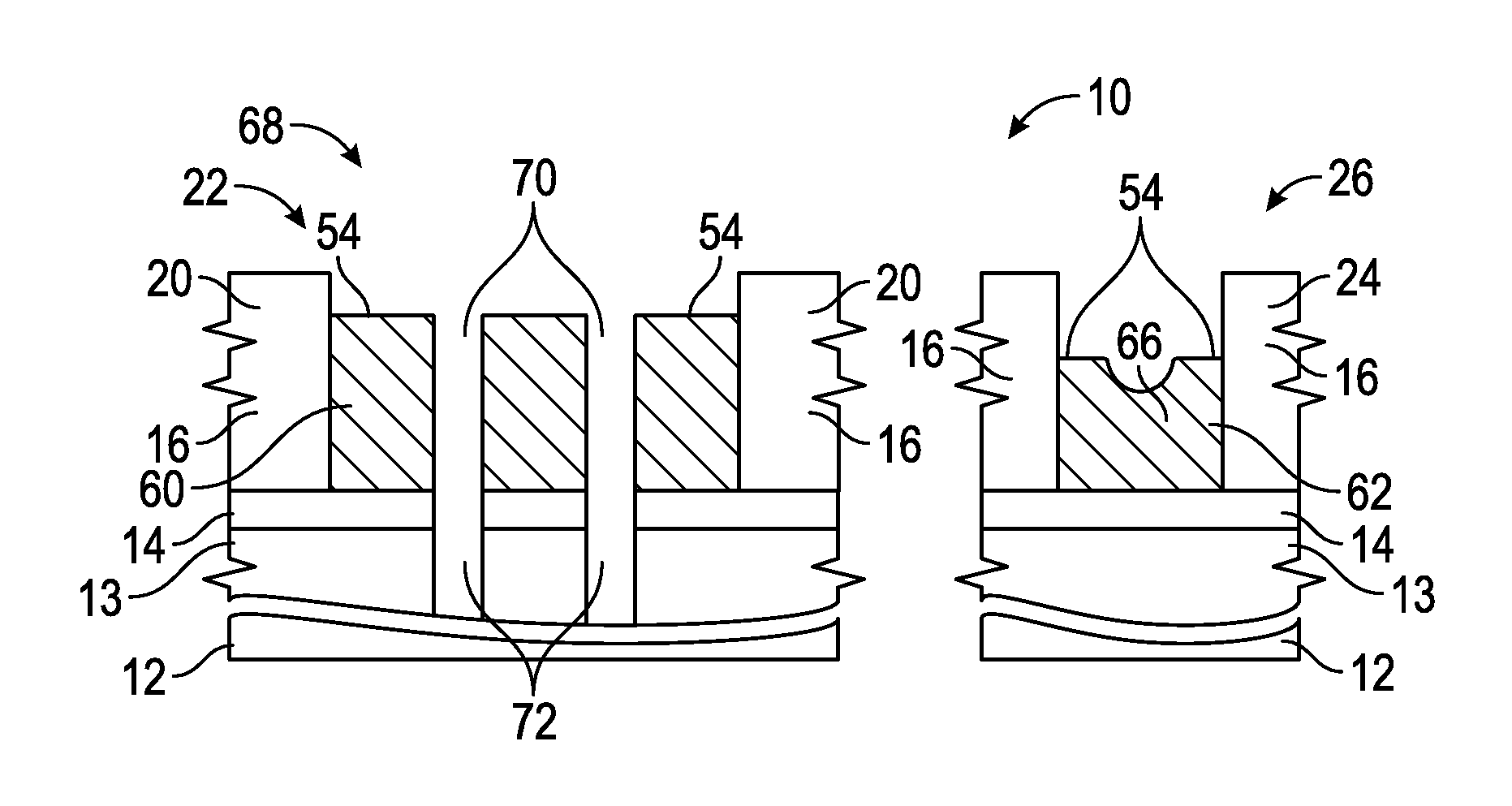 Methods for fabricating integrated circuits using directed self-assembly including a substantially periodic array of topographical features that includes etch resistant topographical features for transferability control