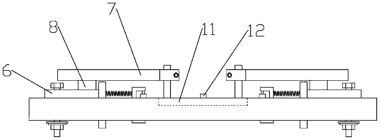 Feeding device for can lid pressing process