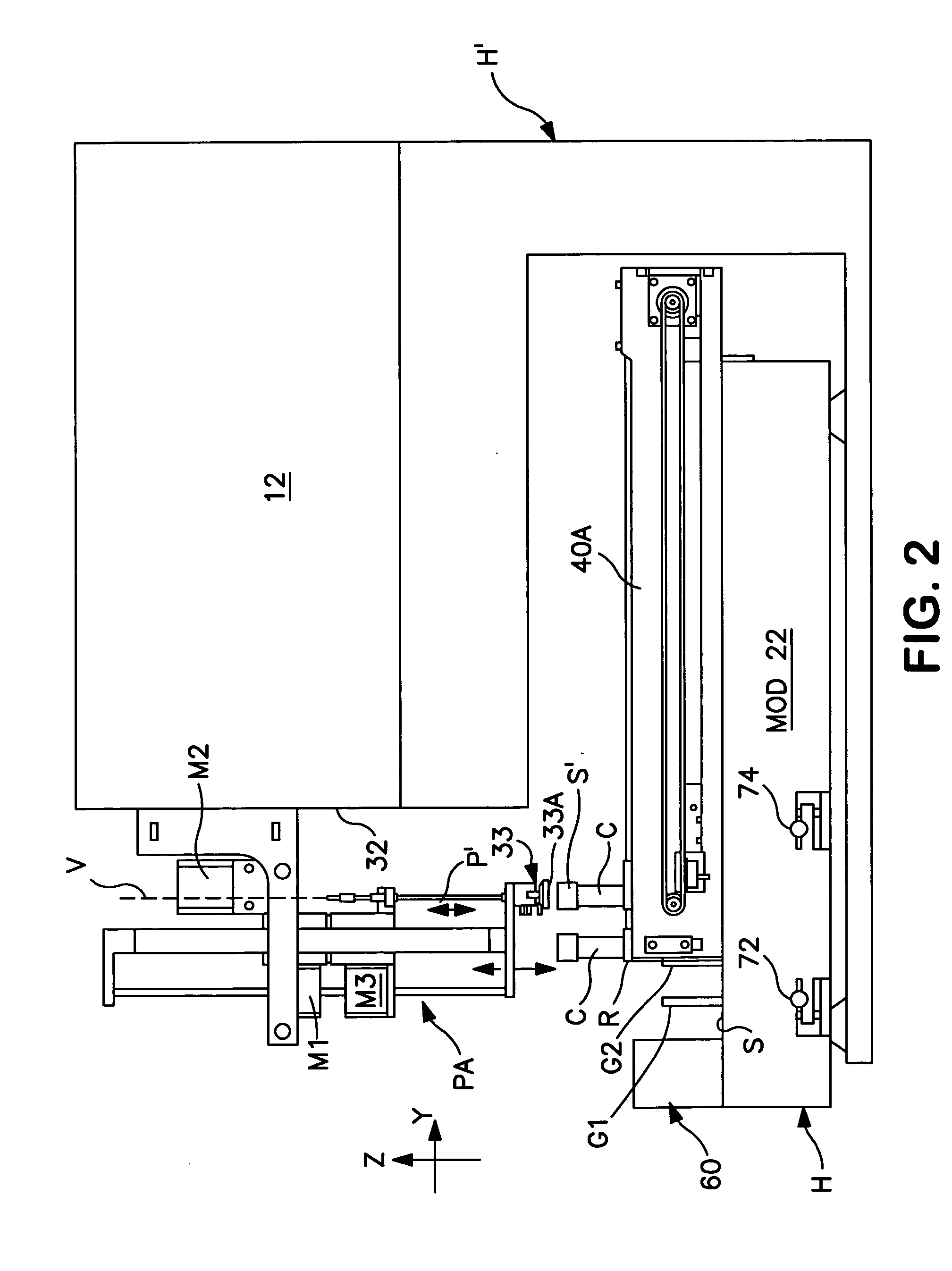 Specimen-transport module for a multi-instrument clinical workcell
