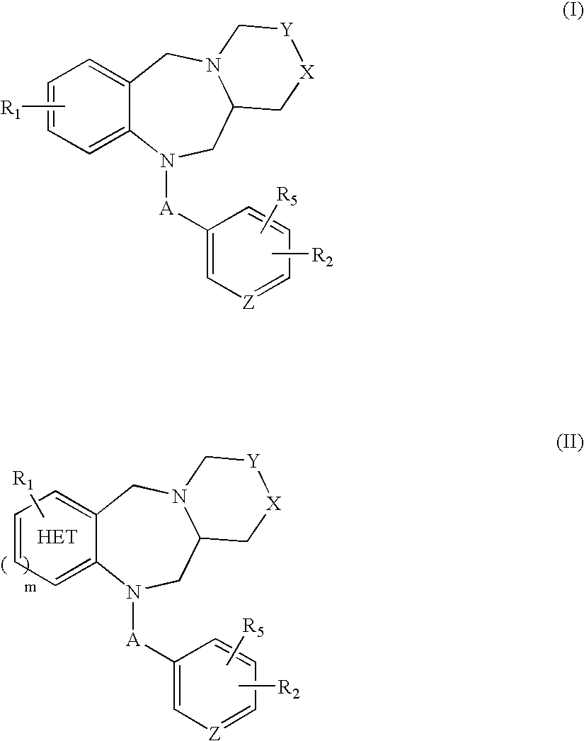Tricyclic benzodiazepines as vasopressin receptor antagonists