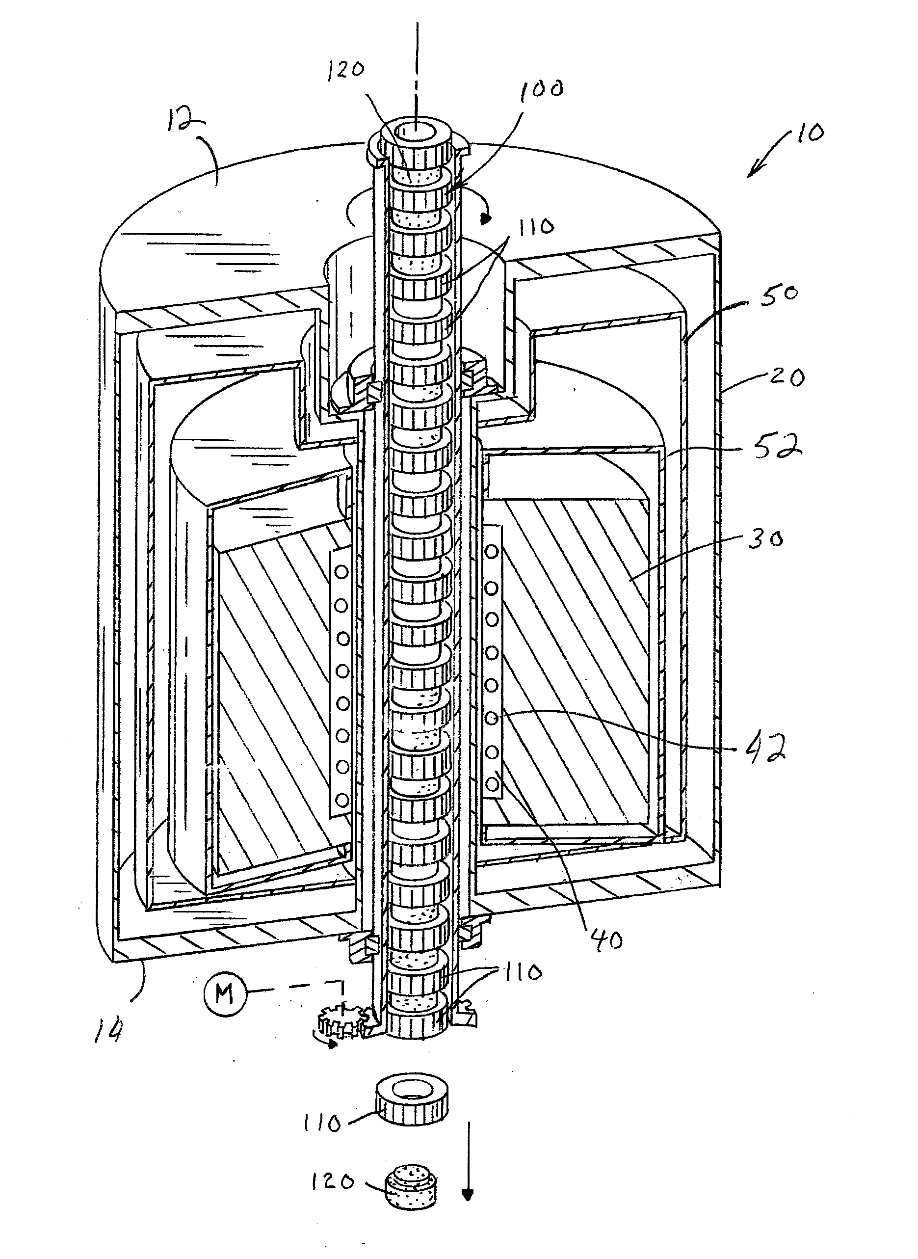 High Magnetic Hardening Assembly and Method