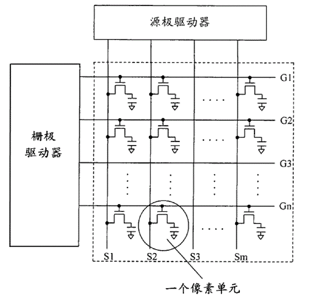 Source driver applied to TFT-LCD, drive circuit and drive method