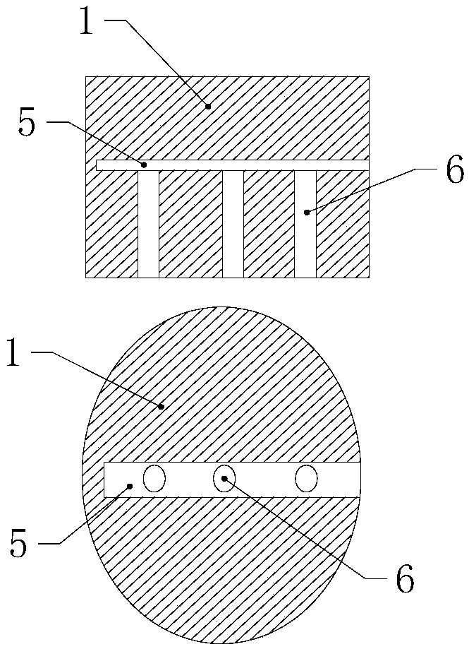 Novel grouting experiment device for fractured rock mass microorganism and experiment method thereof