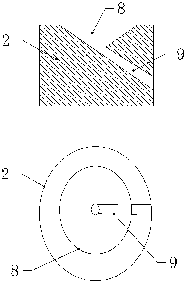 Novel grouting experiment device for fractured rock mass microorganism and experiment method thereof