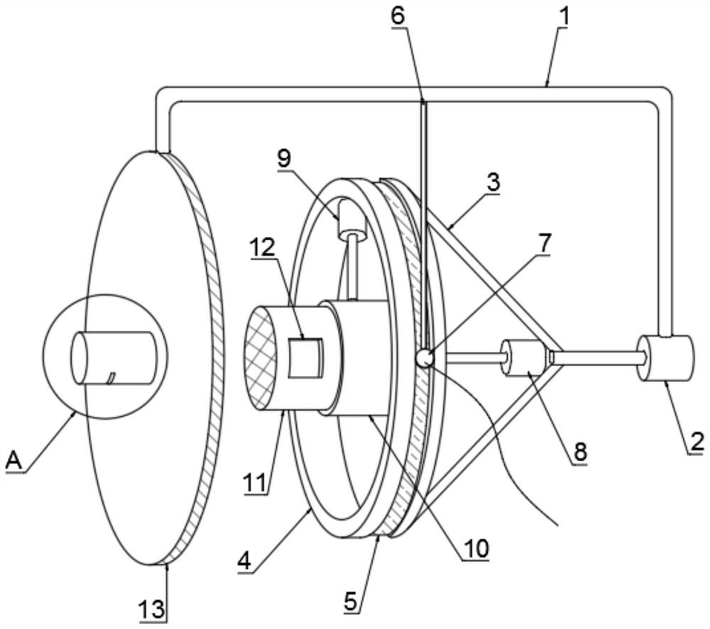 Rapid workpiece cutting fluid removing device for numerically controlled lathe