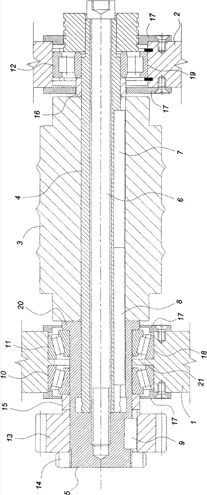 Rolling wheel device of spiral air pipe machine