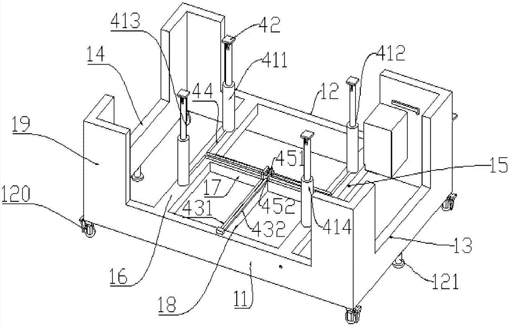 Intelligent checkout stand for stamping parts