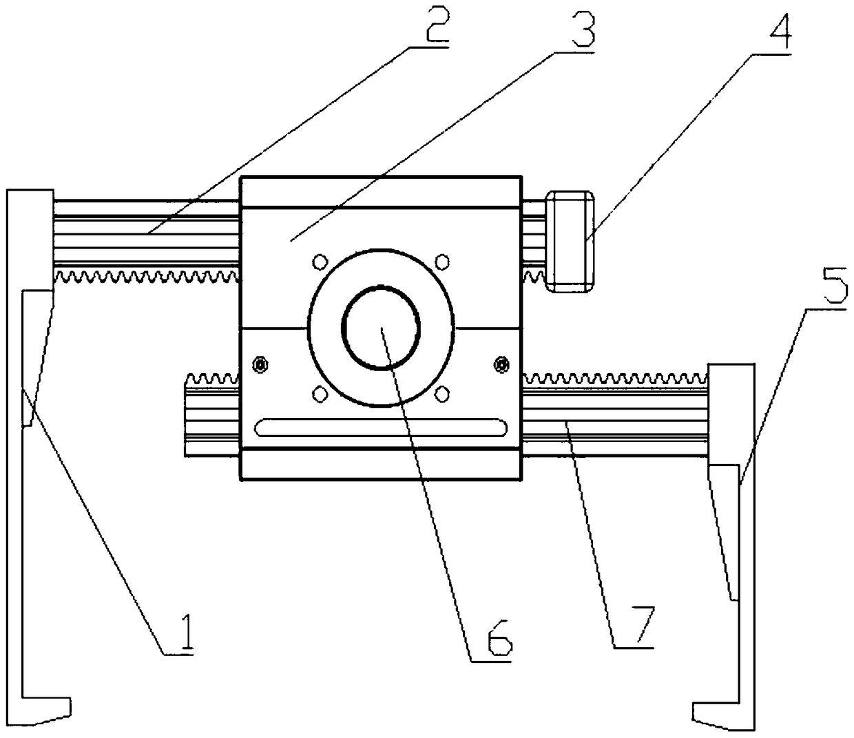 Automatic clamping device
