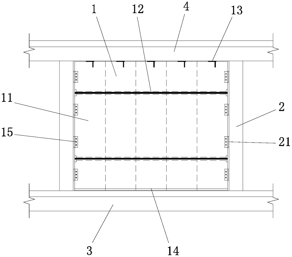 Autoclaved aerated concrete slab external wall and construction method thereof