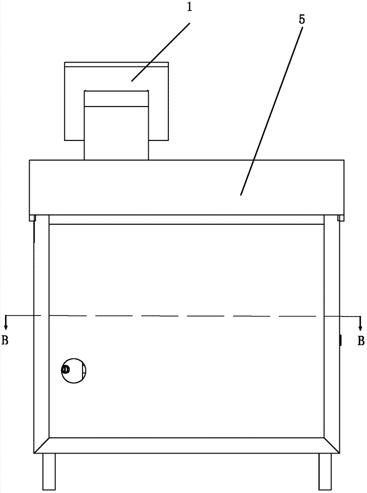 Rotational flow food purifier