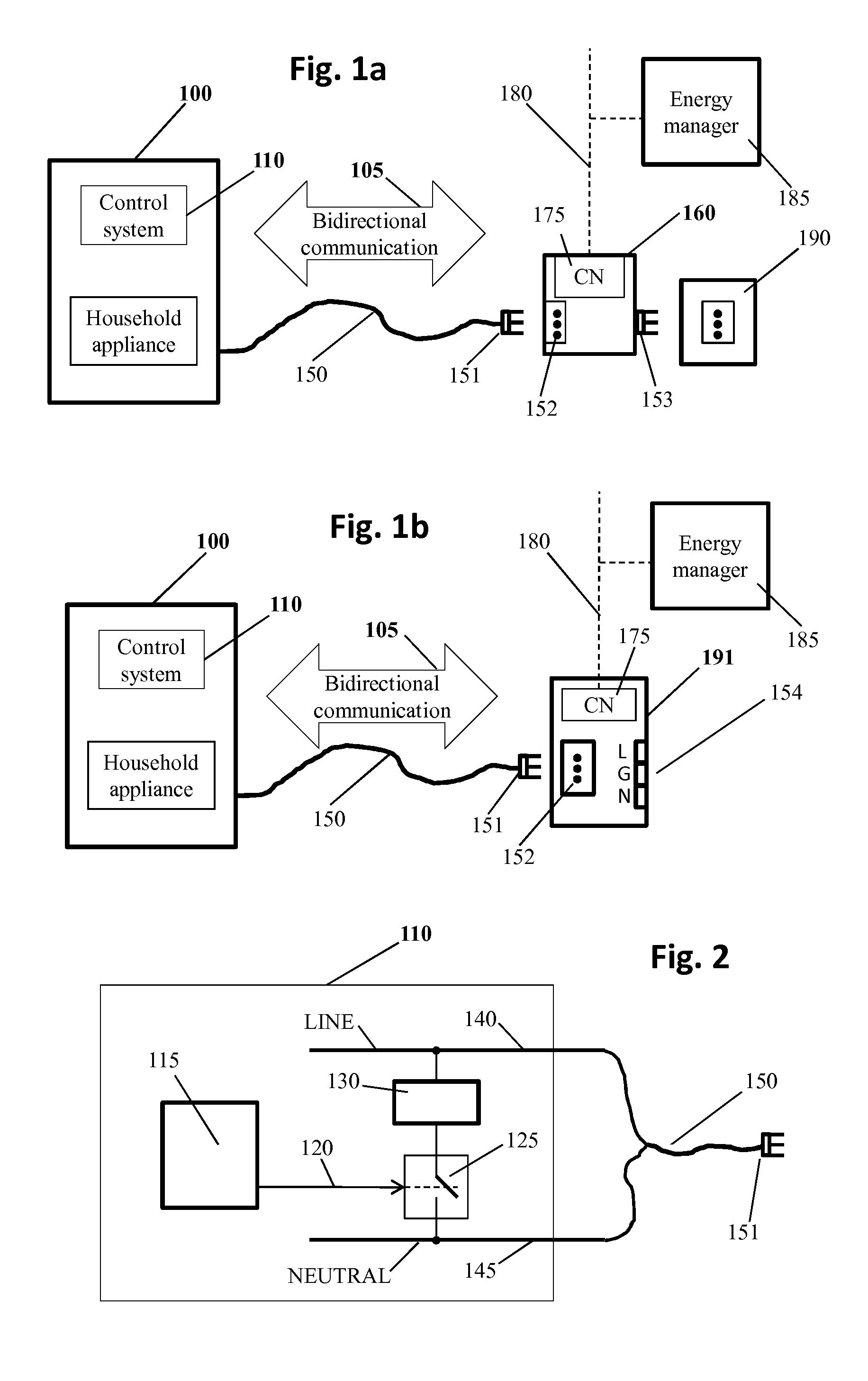Electrical household appliance system