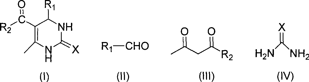 Process for synthesizing 3,4-dihydropyrimidine-2-keto