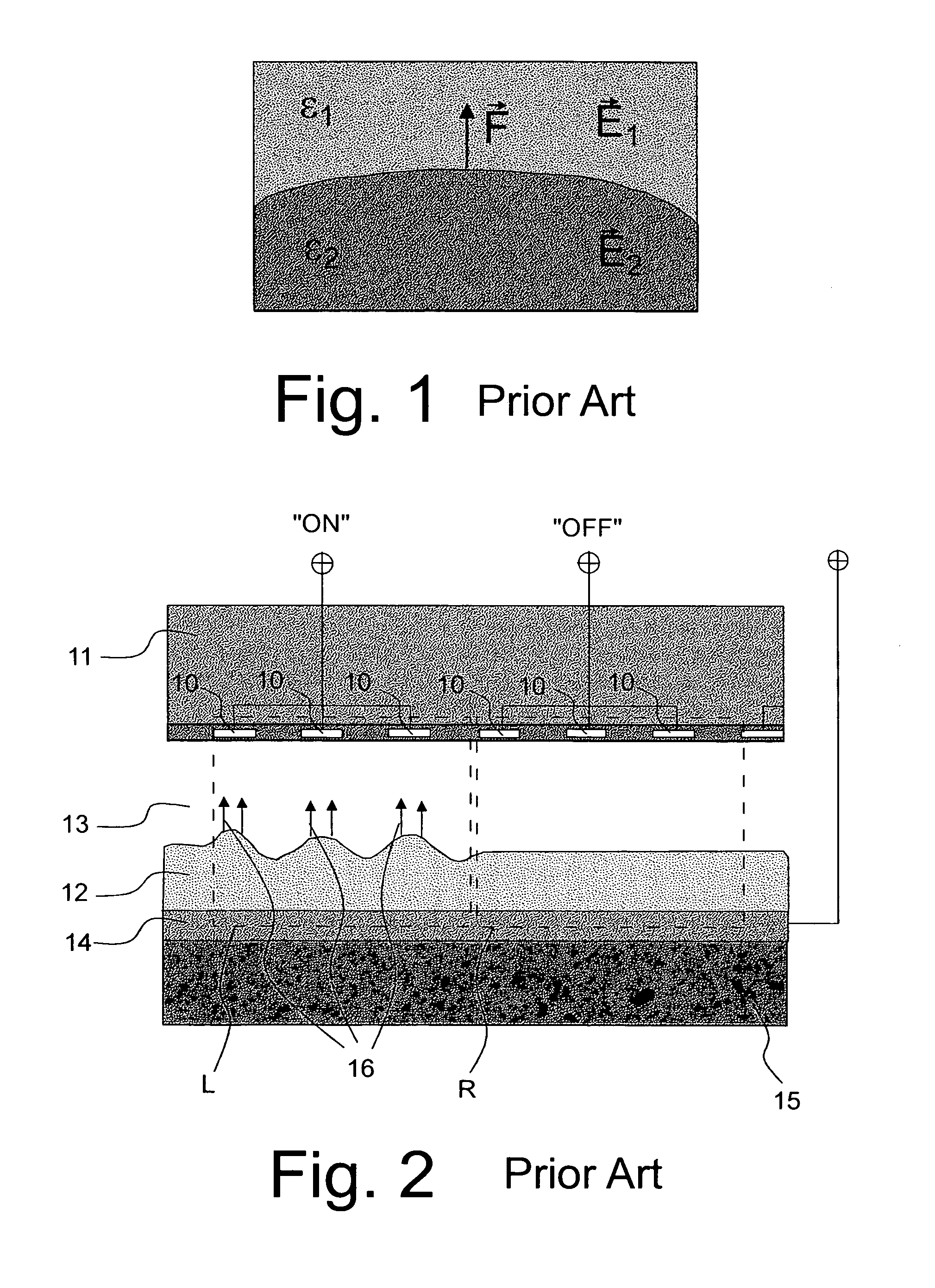 Enhancement electrode configuration for electrically controlled light modulators