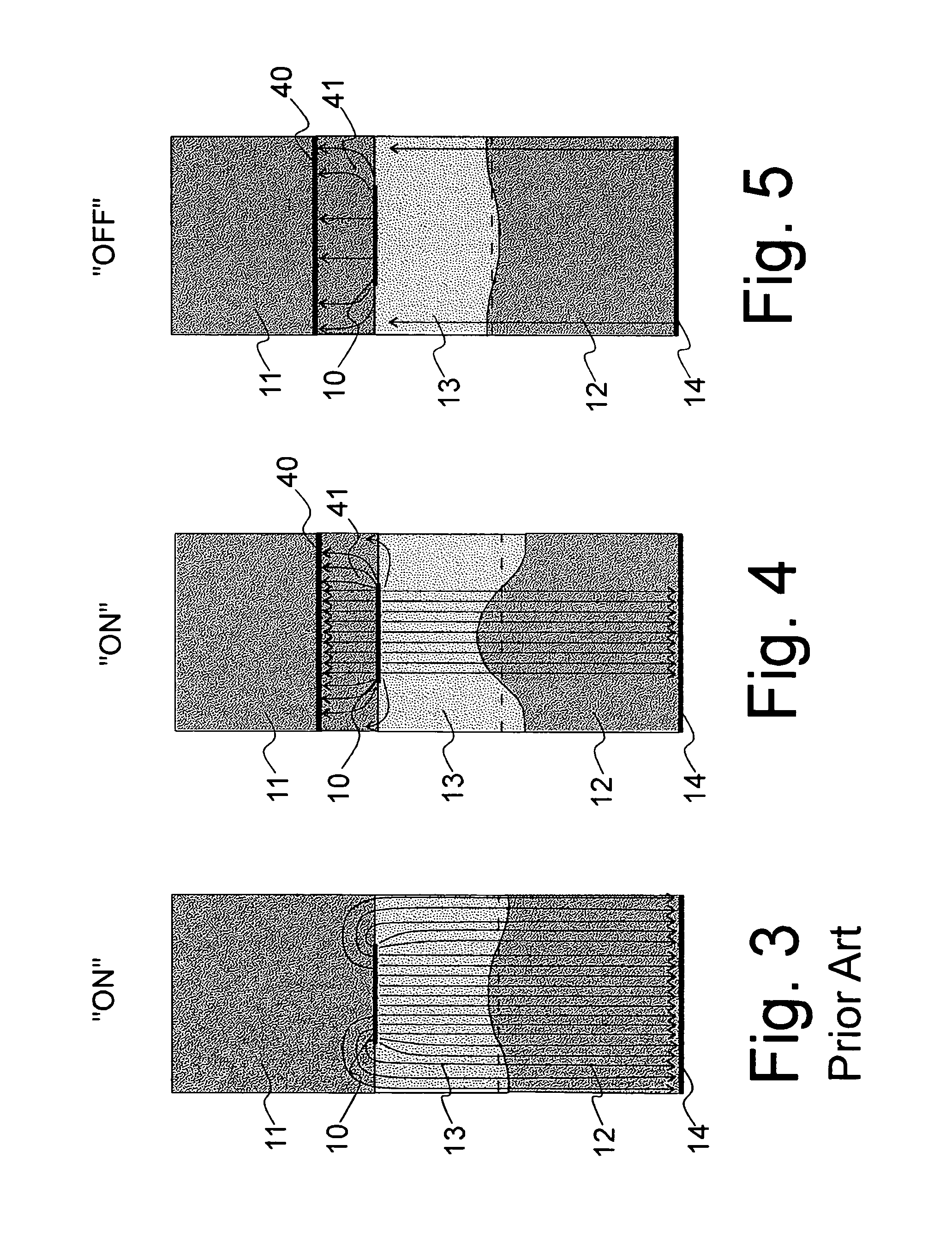 Enhancement electrode configuration for electrically controlled light modulators