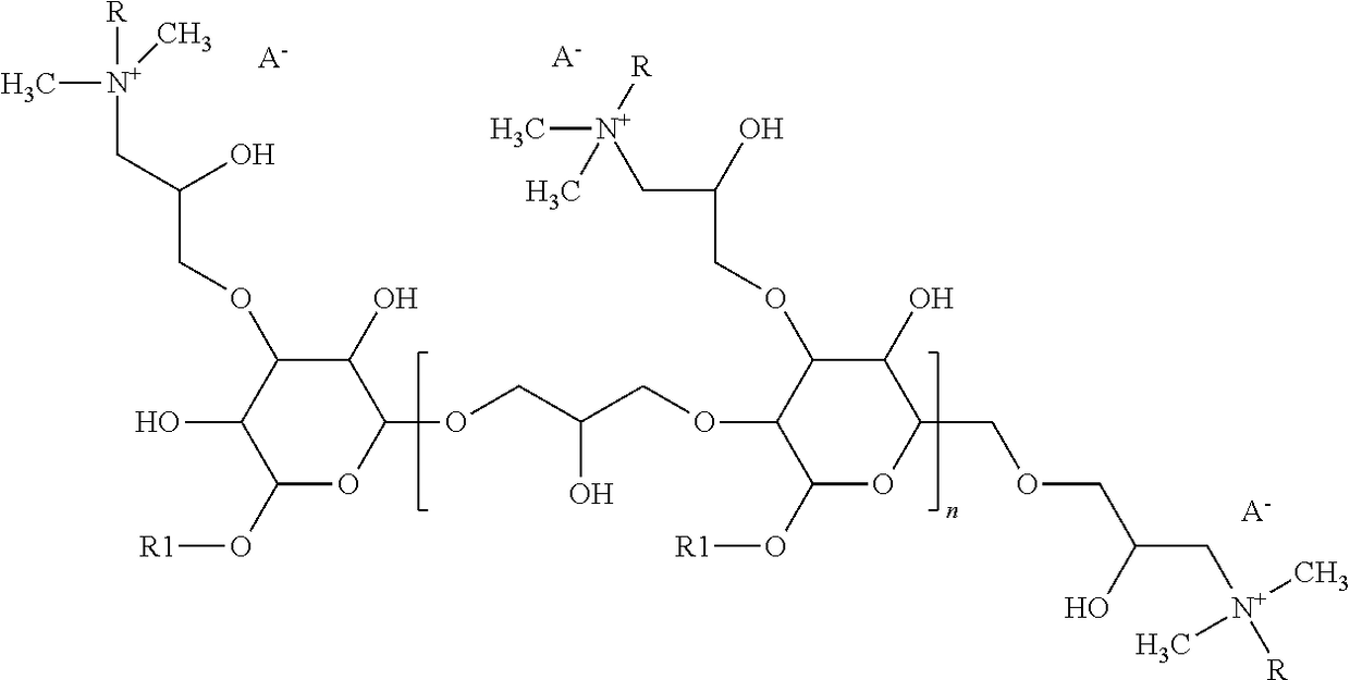 Hair treatment agent with a polyvalent metal cation i