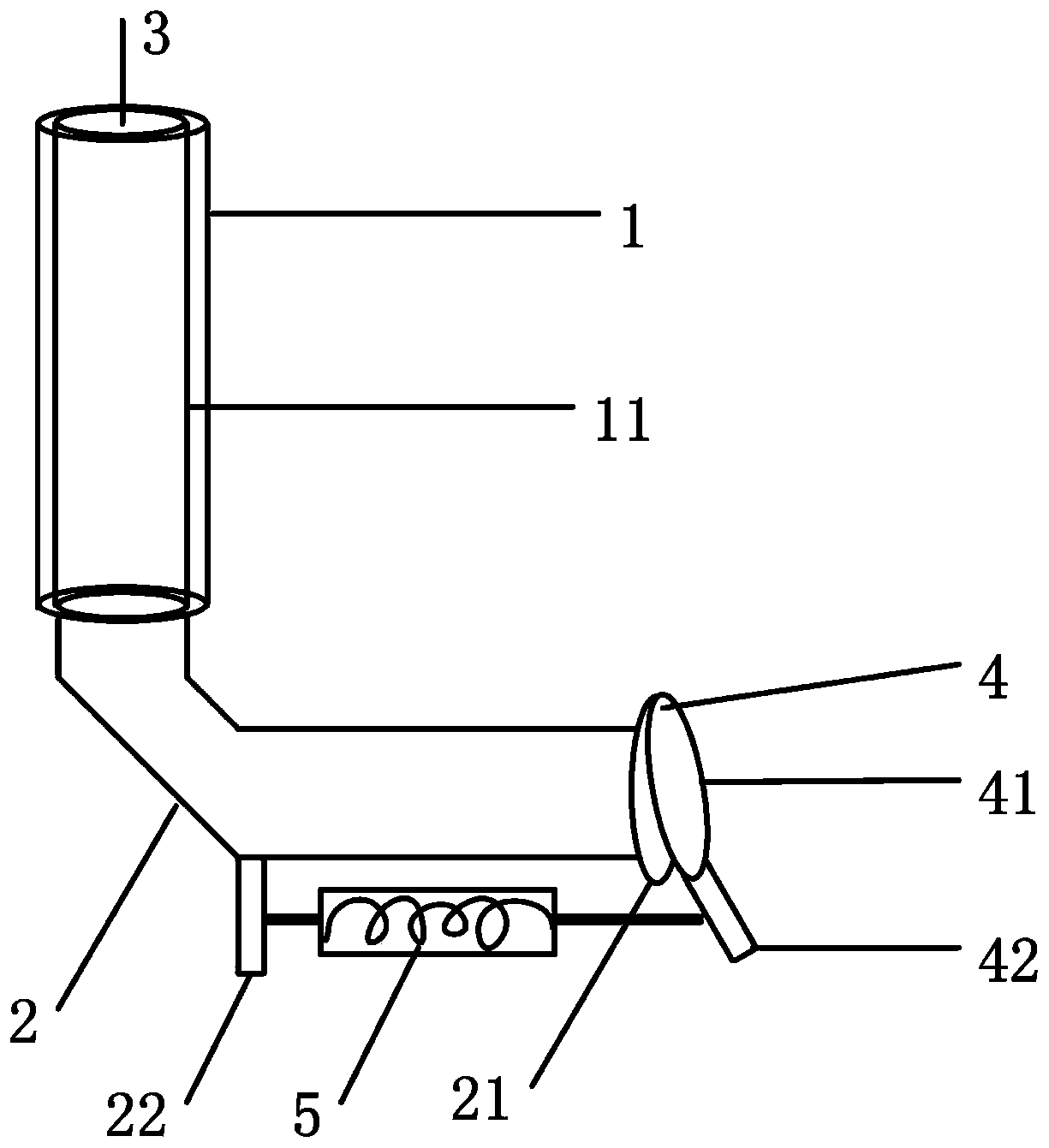 Water drainage device