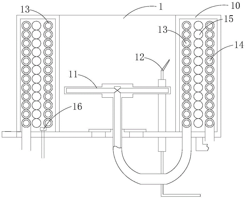 Alcohol-based fuel combustion furnace end and combustor