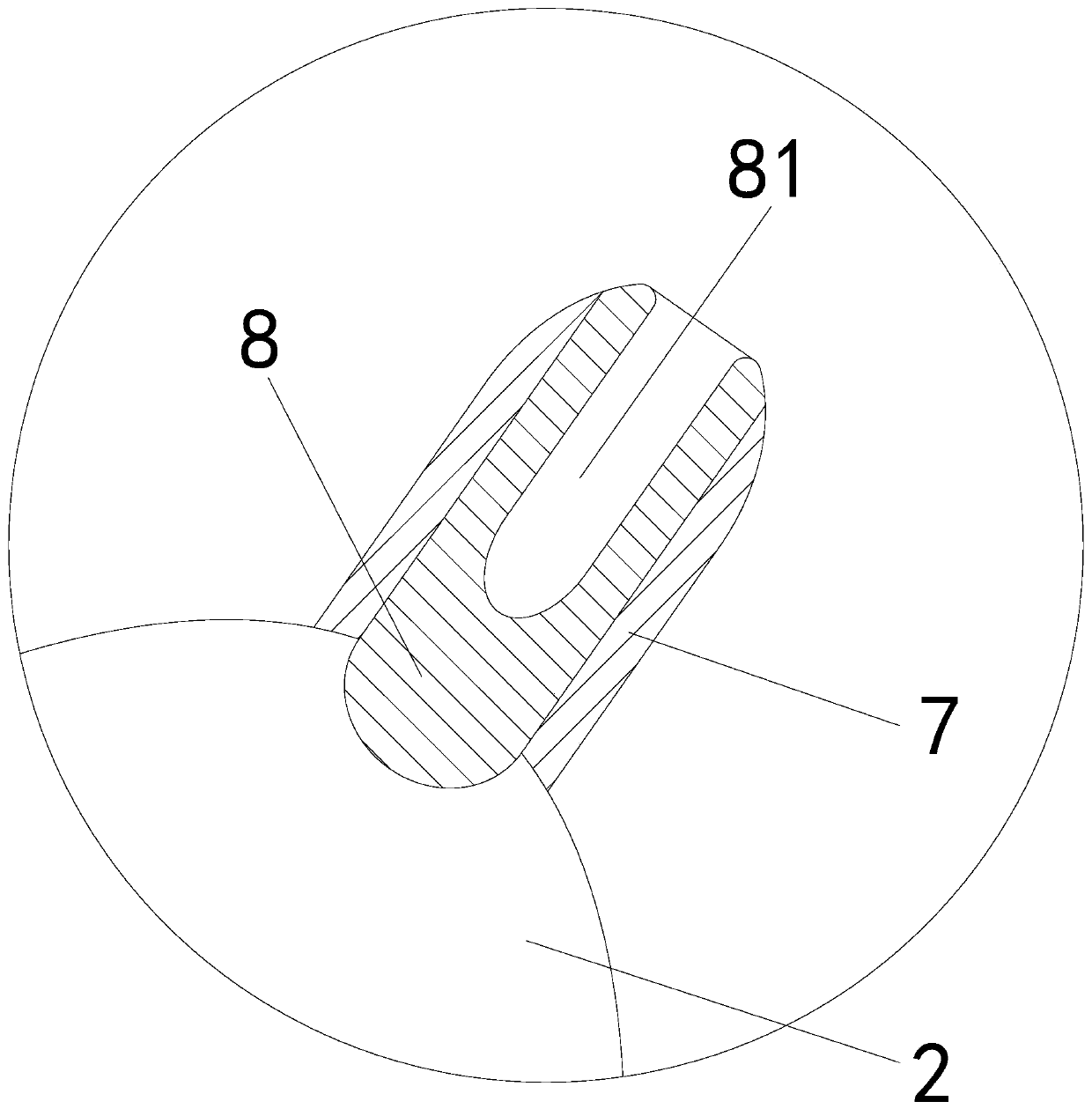 Thrombus filter for preventing cerebral embolism