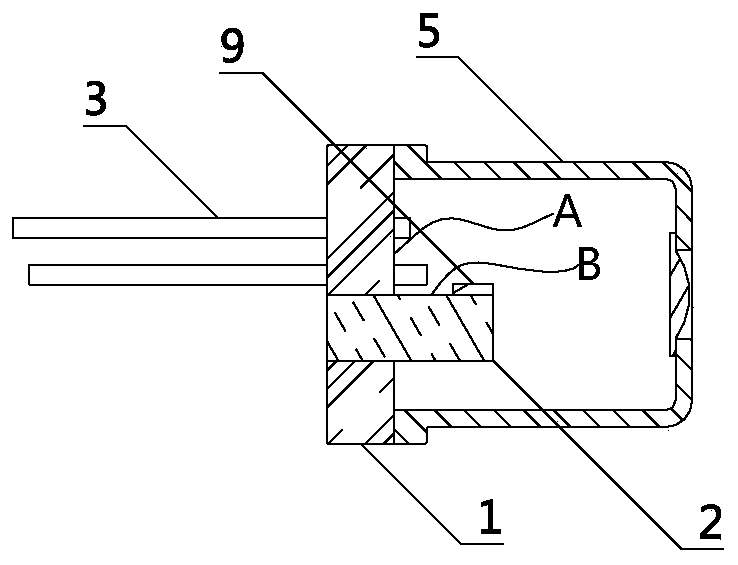 TO tube socket packaging structure and manufacturing method thereof