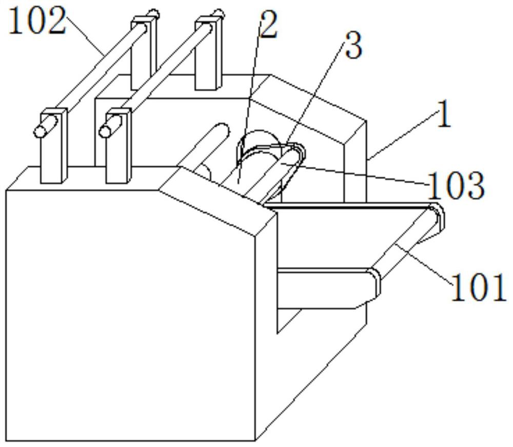 Wooden door processing film covering device and film covering method