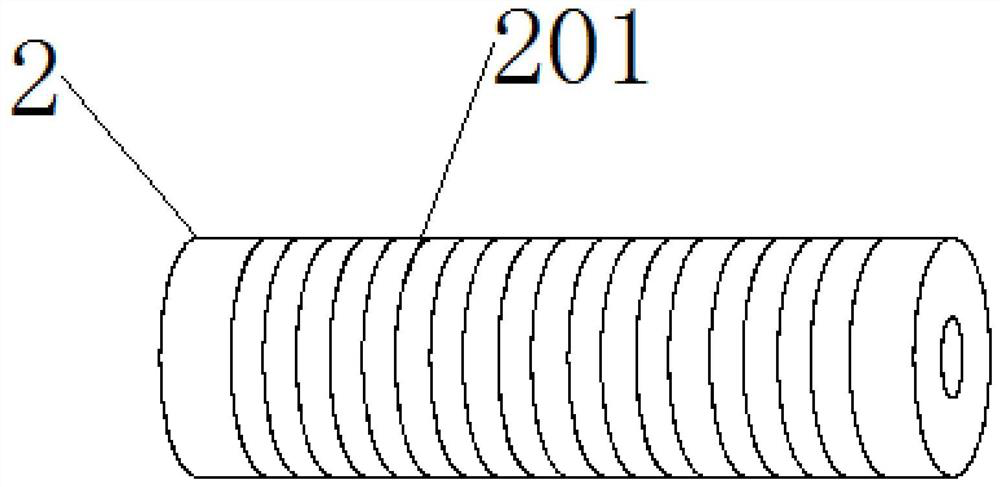 Wooden door processing film covering device and film covering method