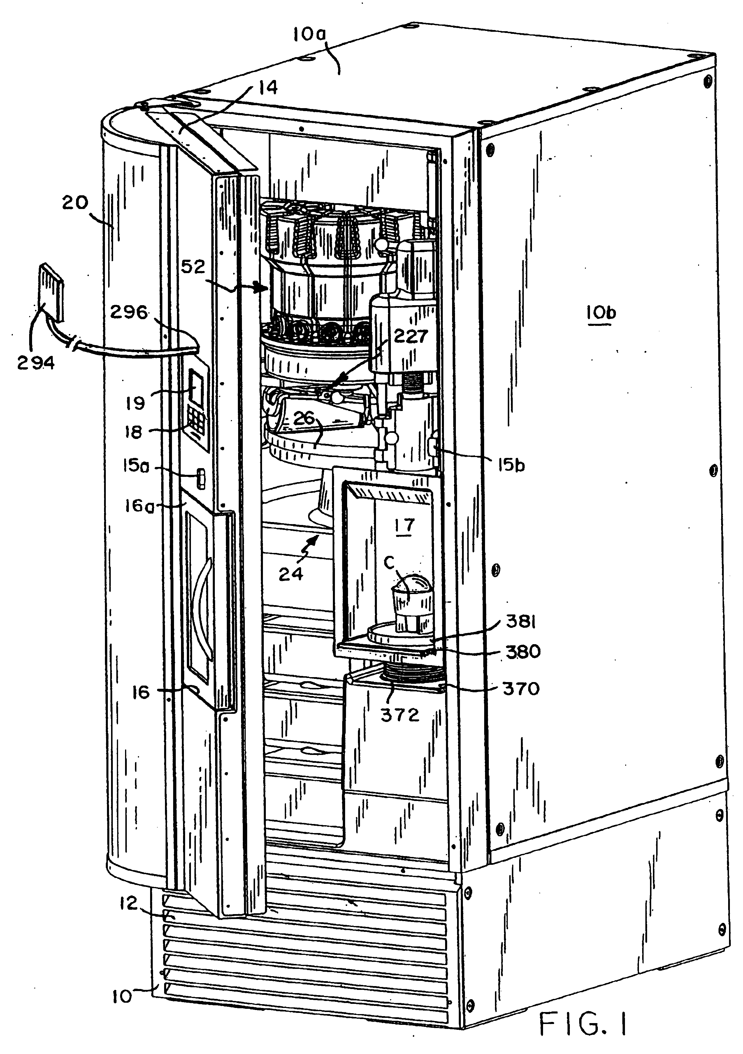 Method and apparatus for producing and dispensing an earated and/or blended food product