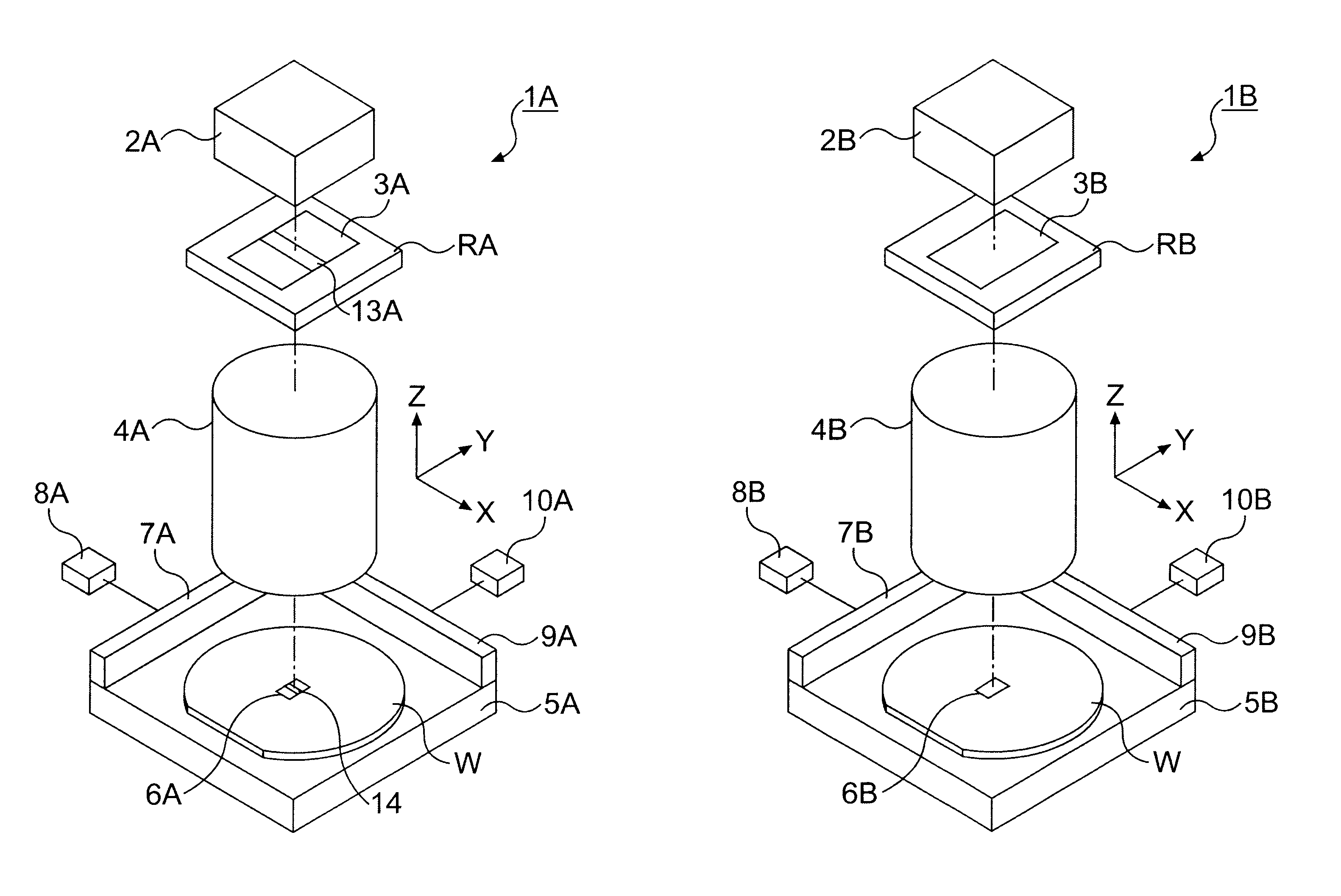 Exposure apparatus, a photolithography method, and a device manufactured by the same