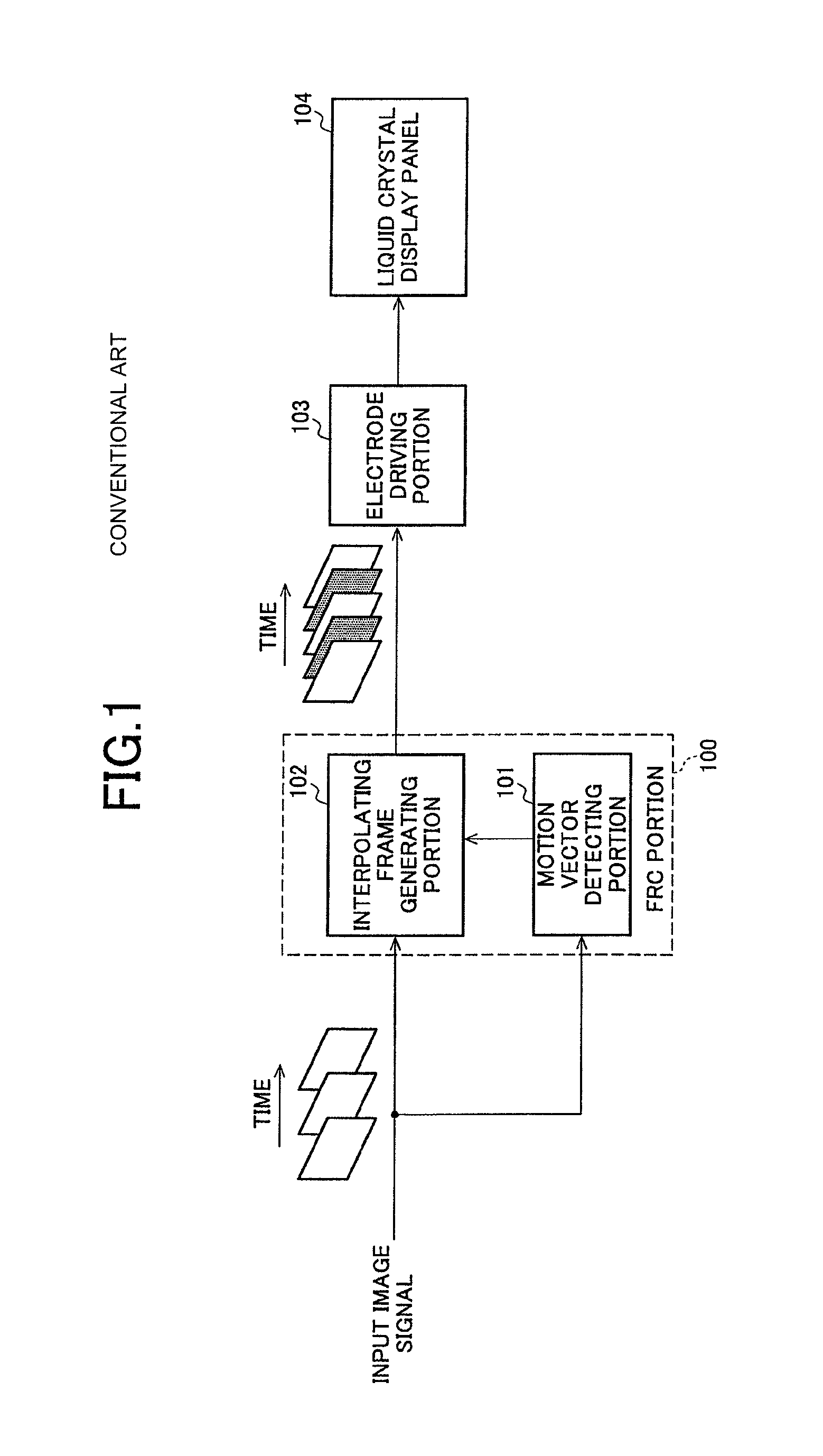 Image displaying device and method and image processing device and method determining content genre for preventing image deterioration