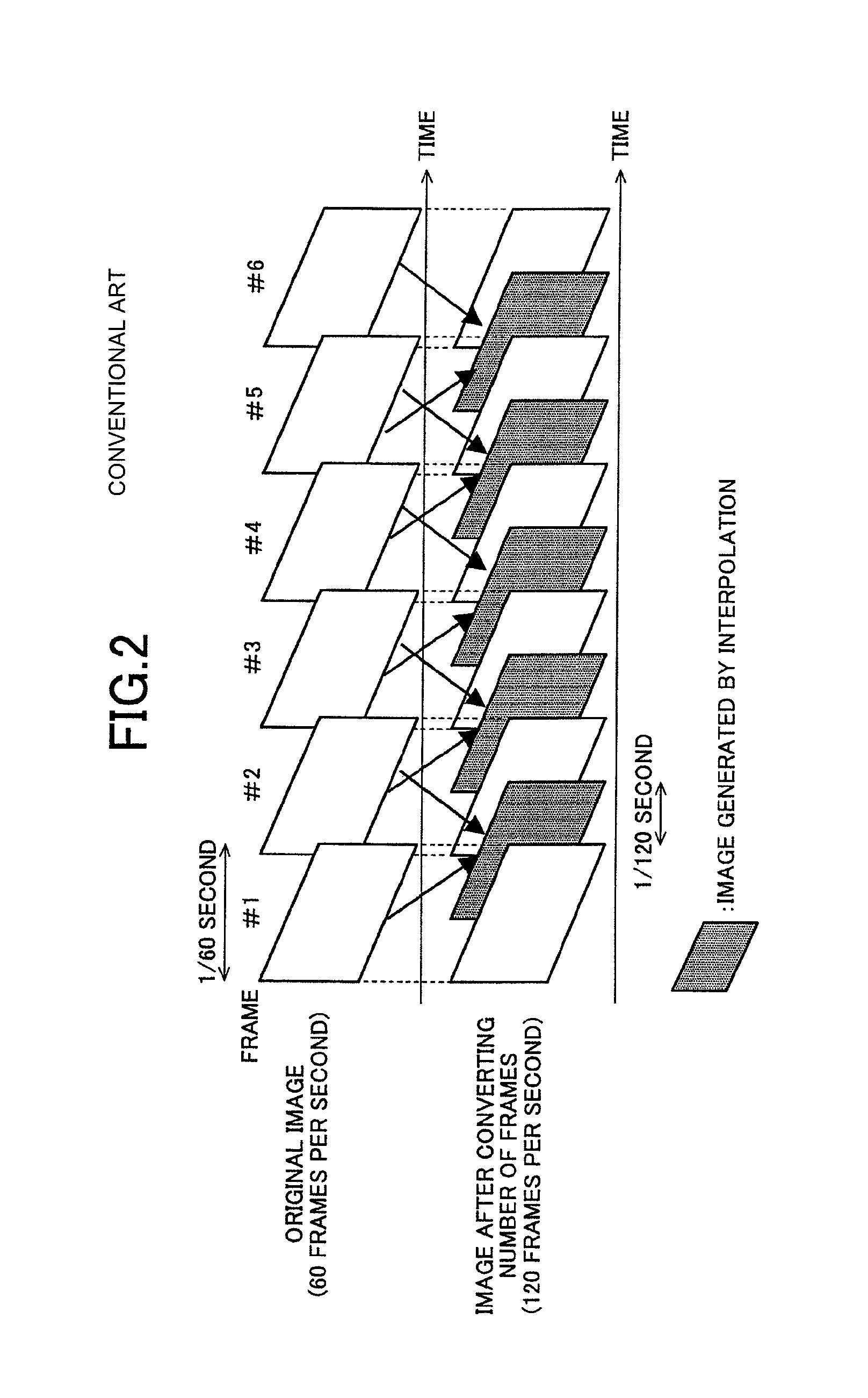 Image displaying device and method and image processing device and method determining content genre for preventing image deterioration