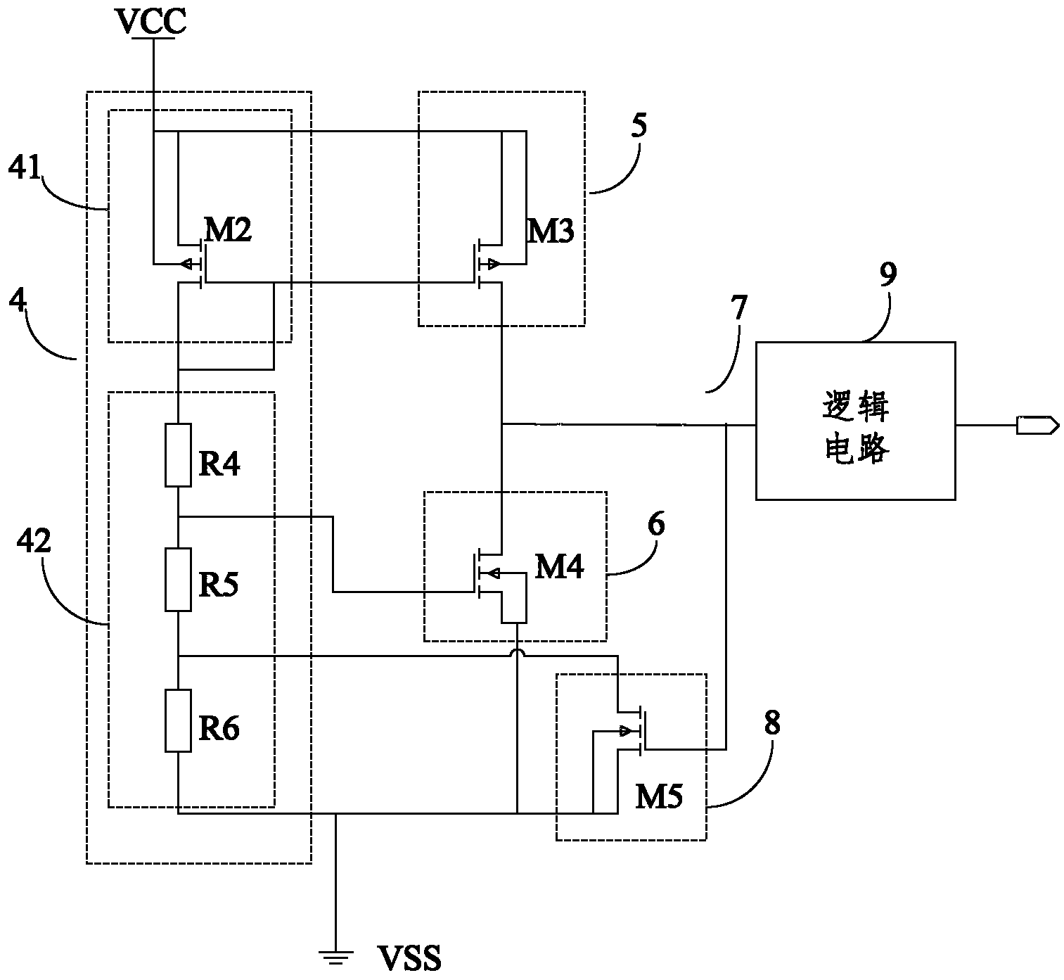 Under-voltage protection circuit and high-voltage integrated circuit