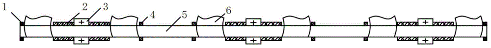 A tensioning rod for a compact spinning device