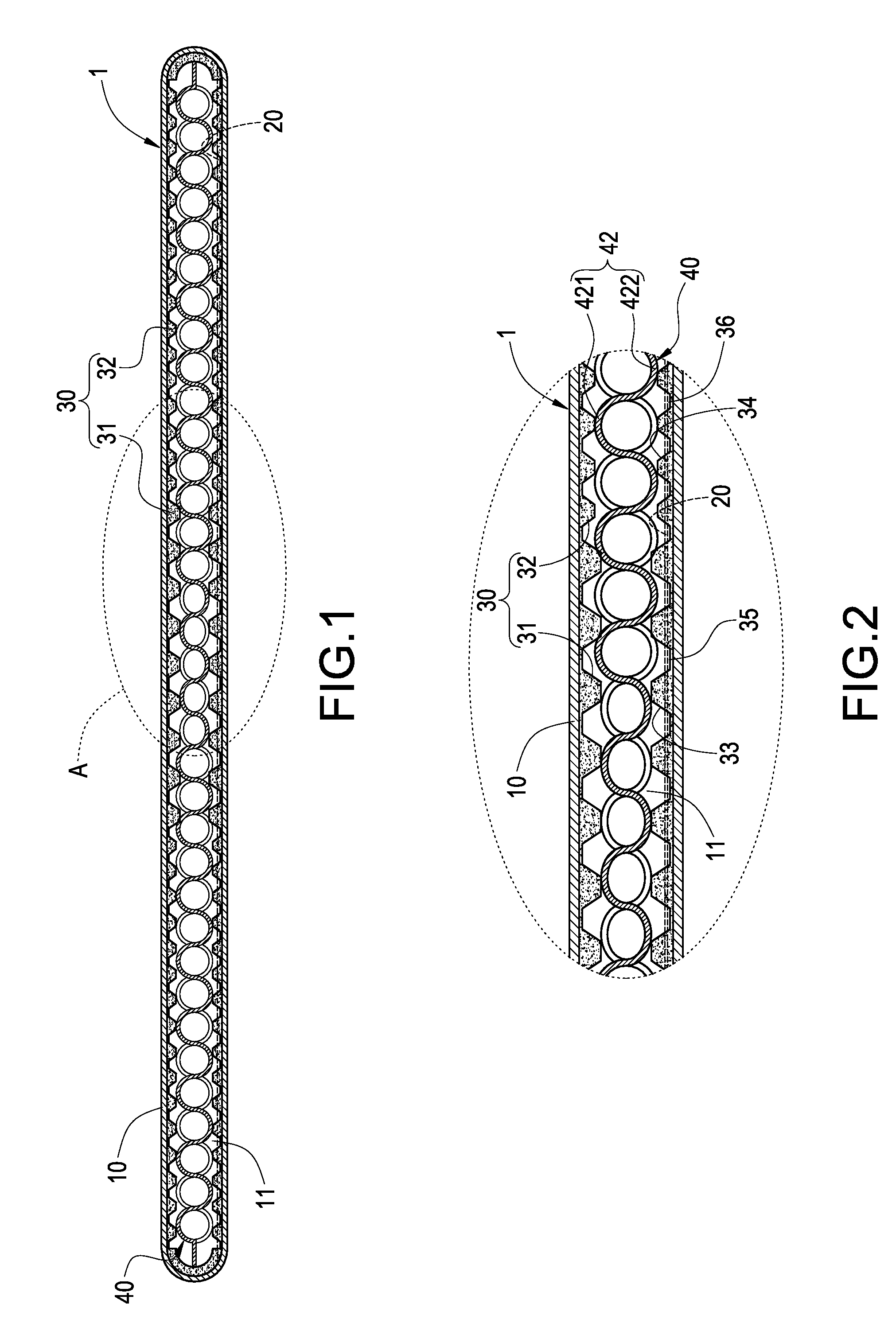 Vapor chamber with wick structure of different thickness and die for forming the same