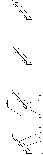 Dacromet production line inner side plate