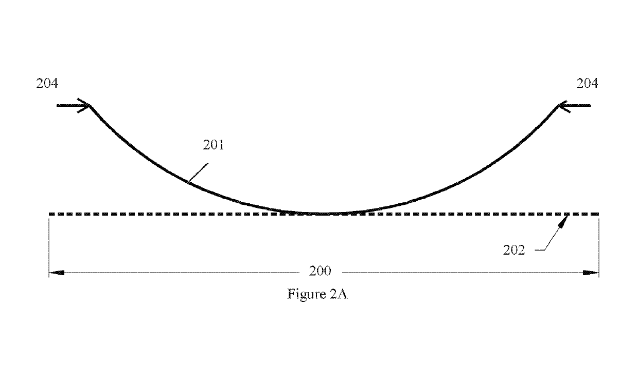 Linear bi-stable compliant crank-slider-mechanism