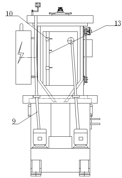 Numerical control hydraulic spiral vertical broaching machine