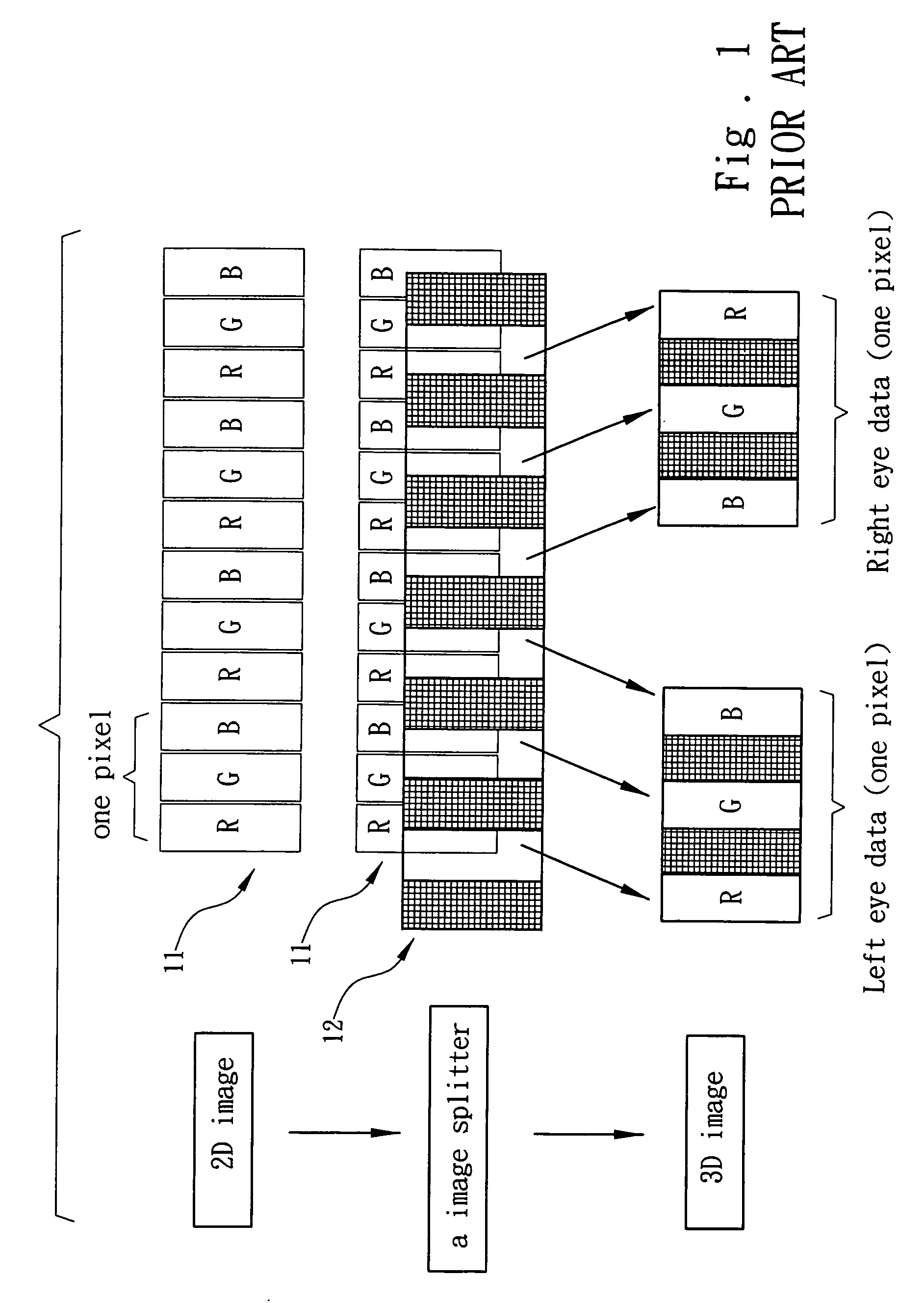 Barrier device of a three-dimensional liquid crystal display