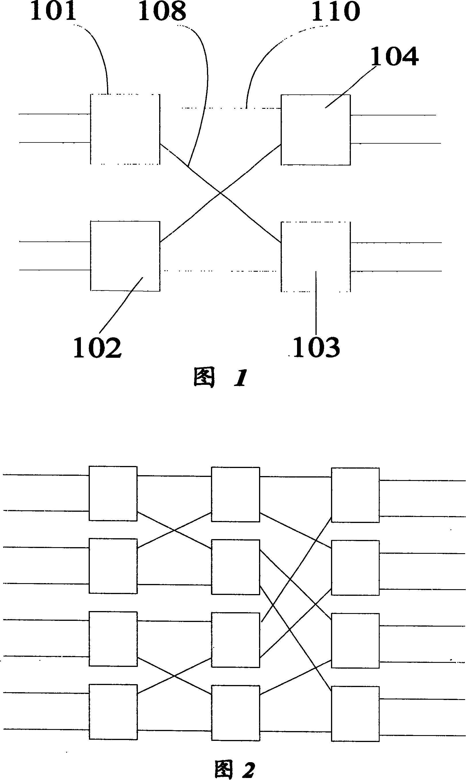 Method for self-routing concentrator to constitute switching structure with division network