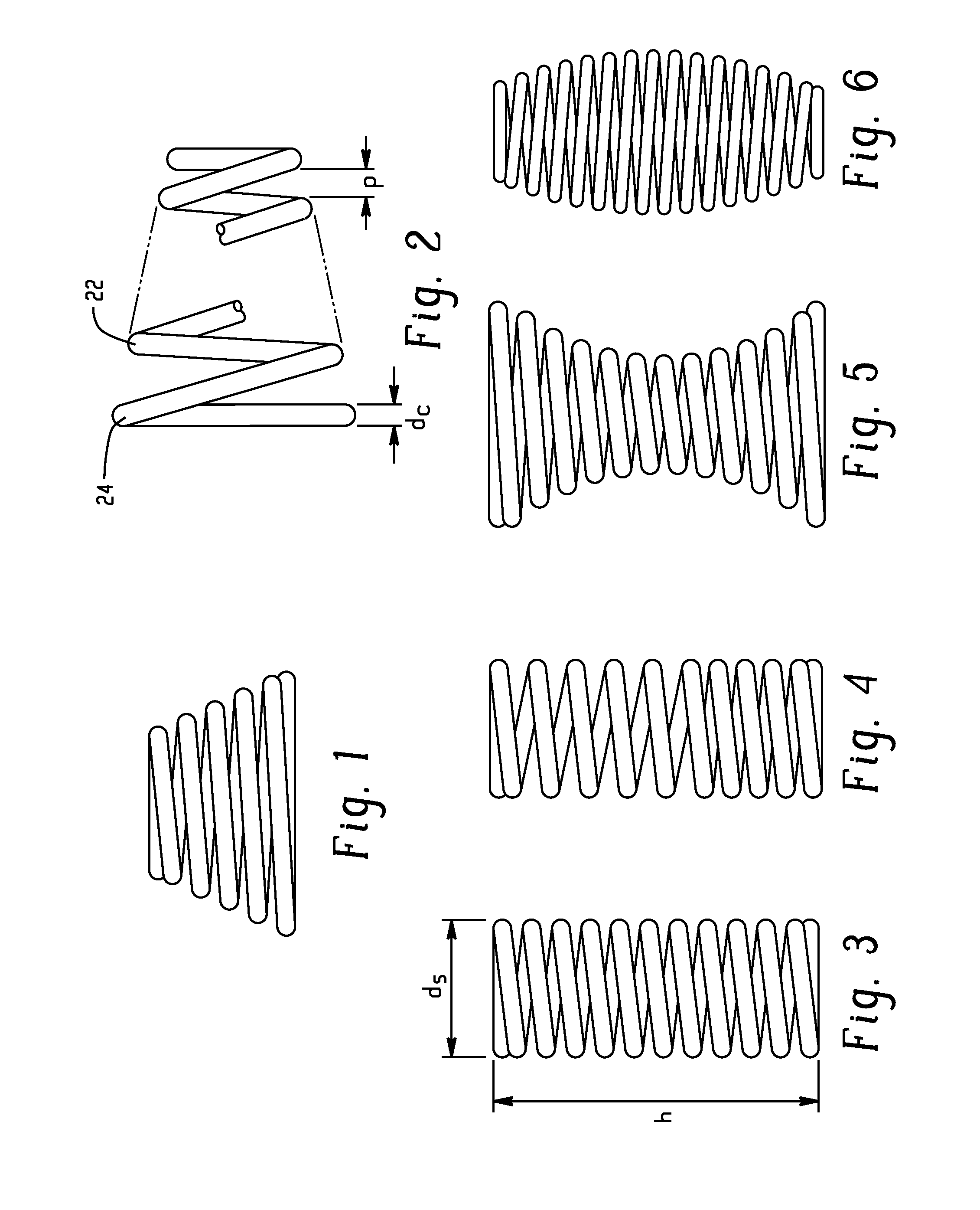Plastically deformable coil energy absorber systems
