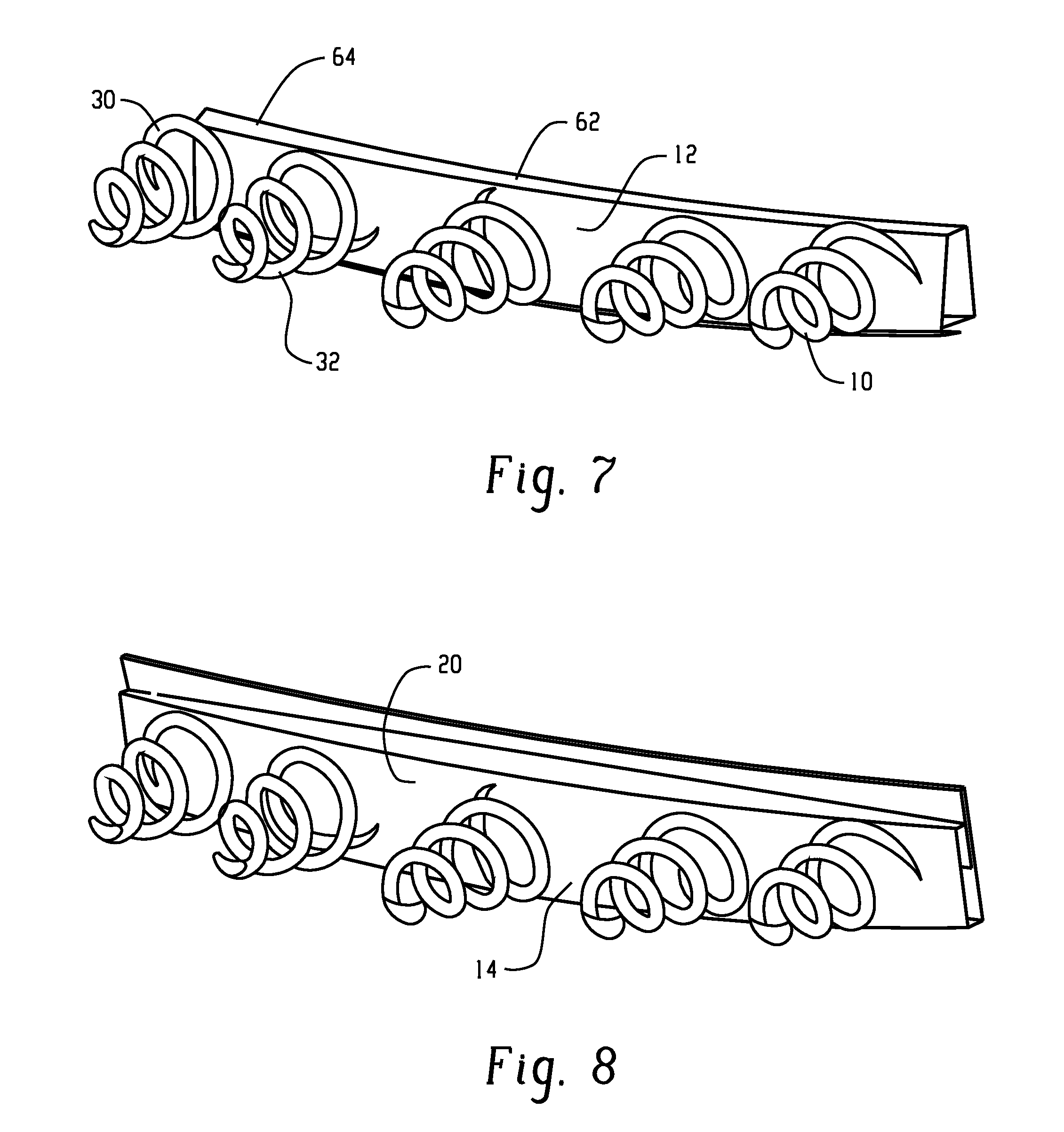 Plastically deformable coil energy absorber systems