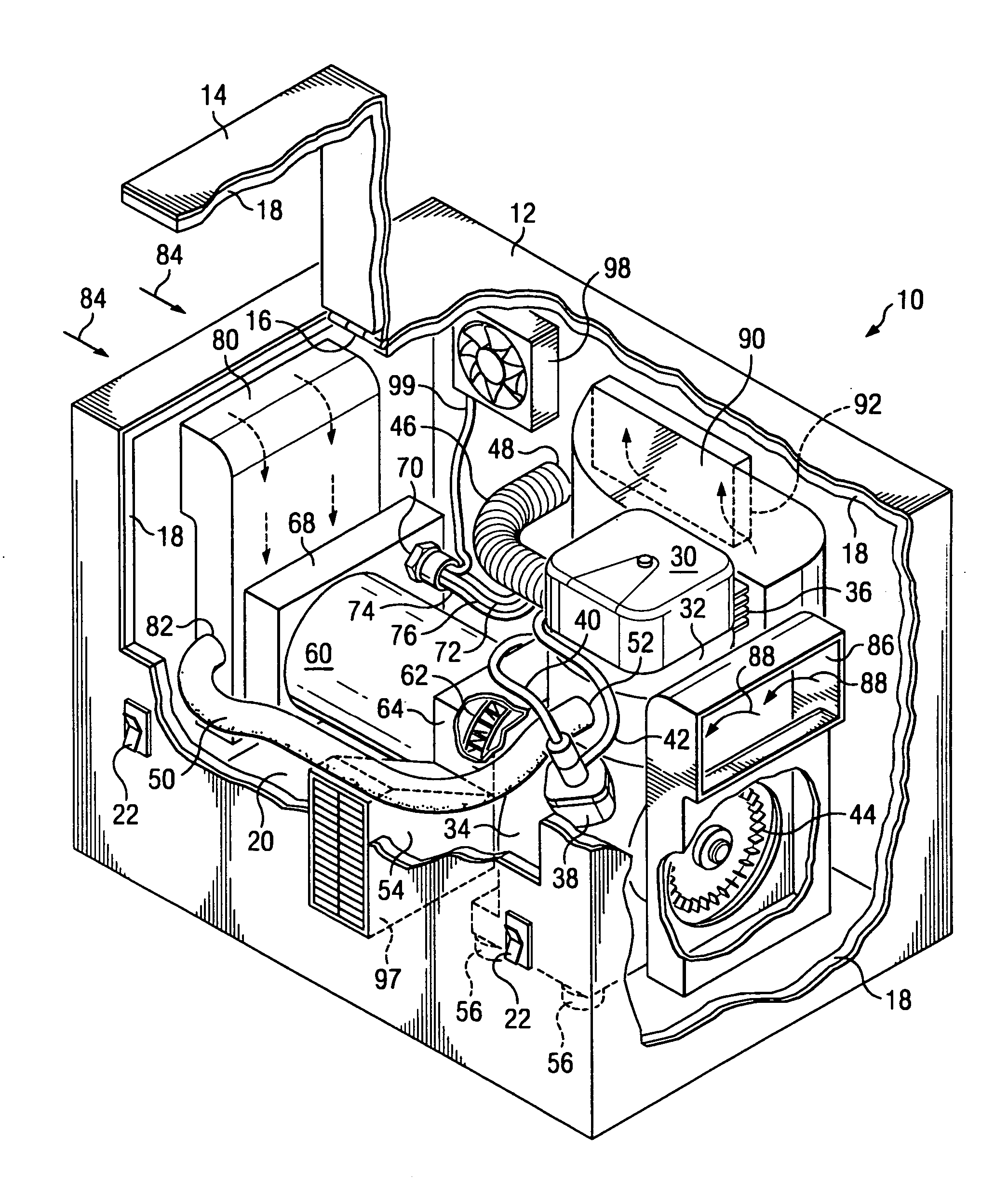 Auxiliary power unit for a diesel powered transport vehicle