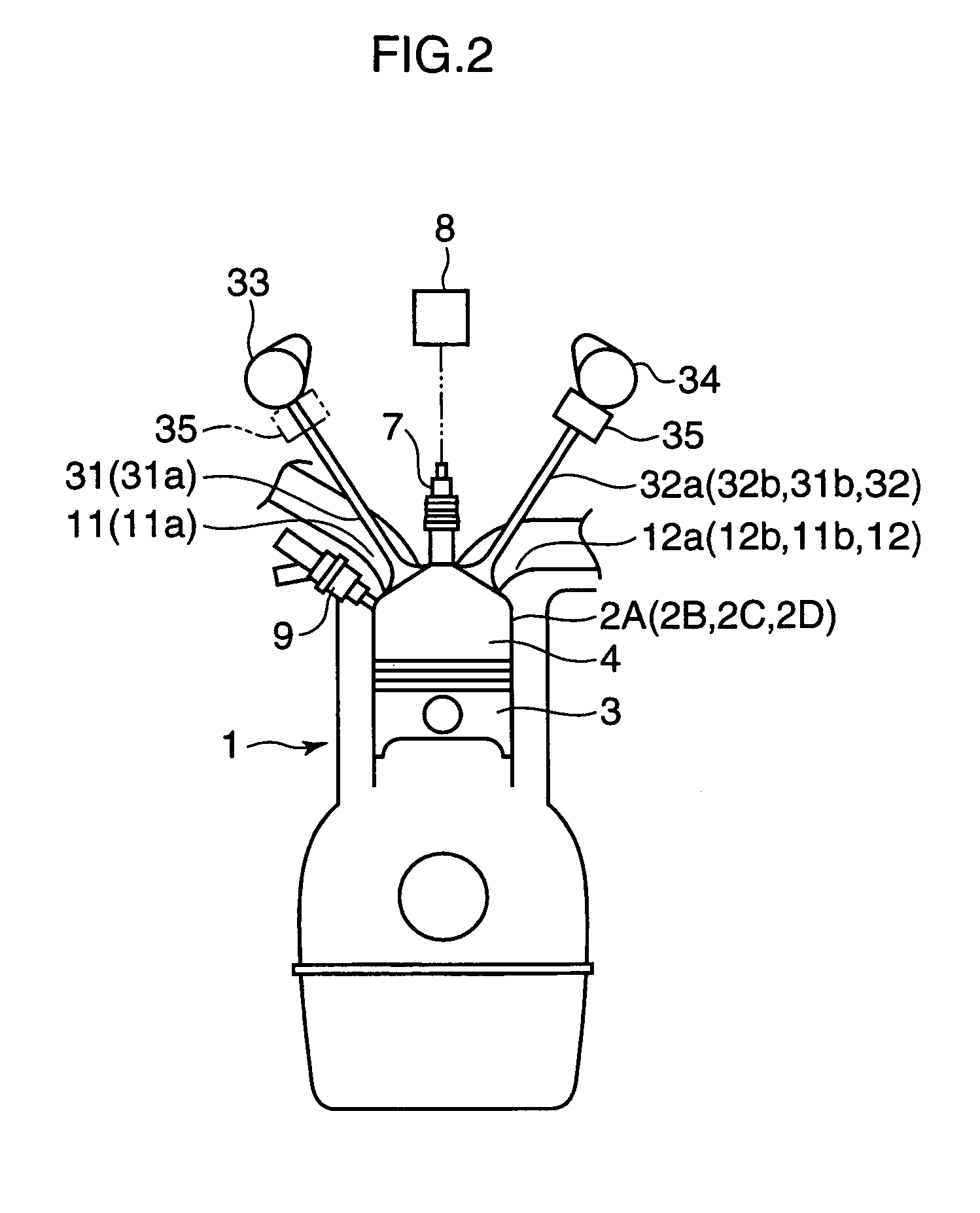 Spark ignition engine control device