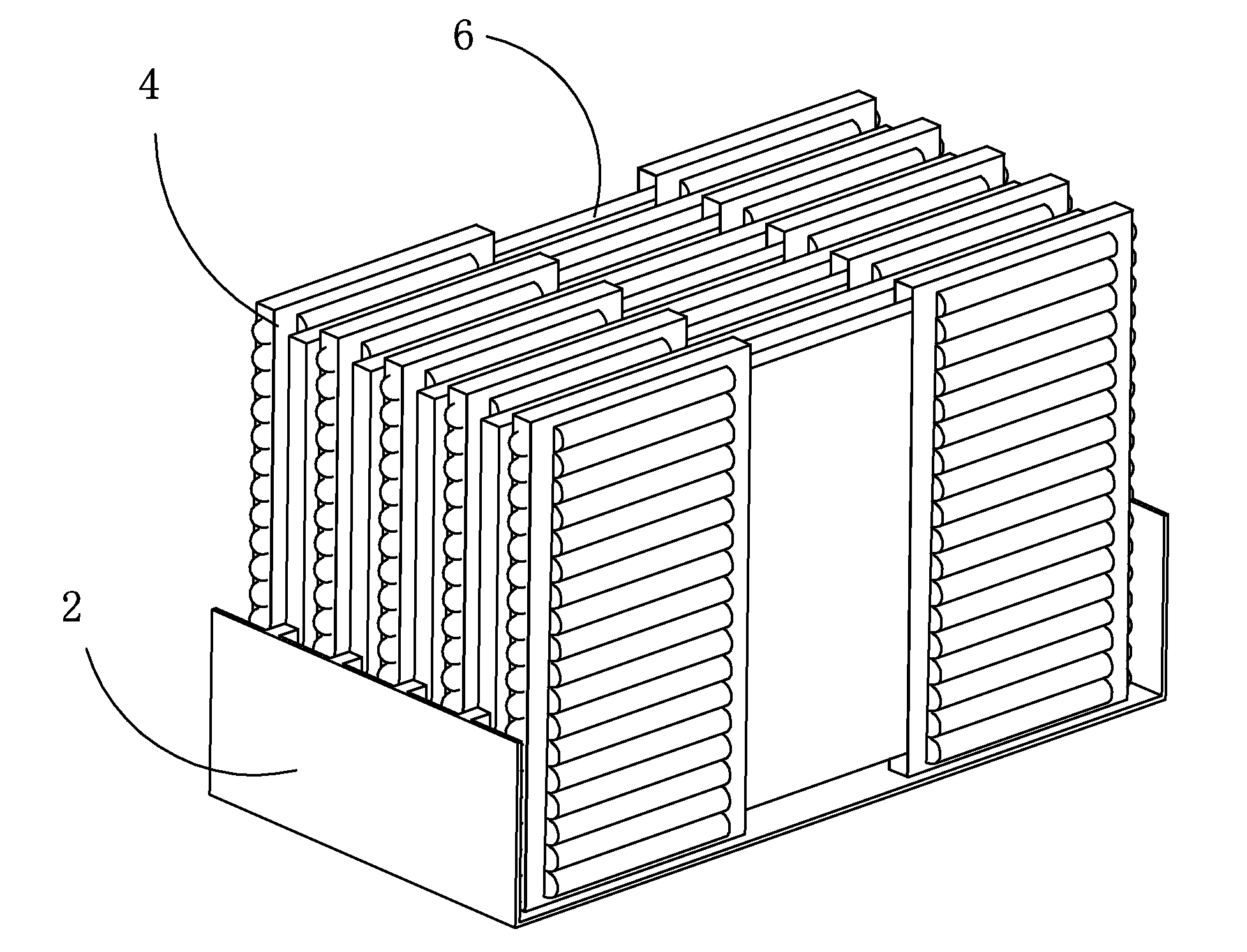 Liquid crystal module package box