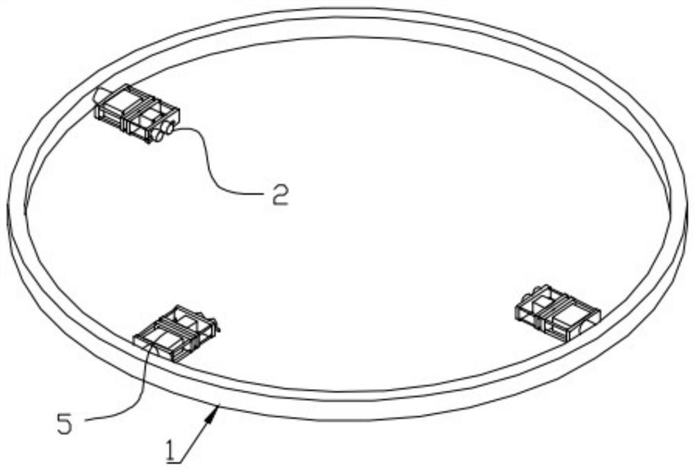 Operation method of radar detection device for detecting internal structure of object